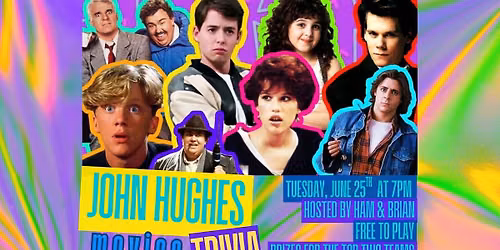 Tuesday Night Trivia at Chippers Pub - Theme: John Hughes Movies! 