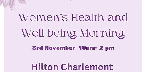 Womens'  Well-being Morning