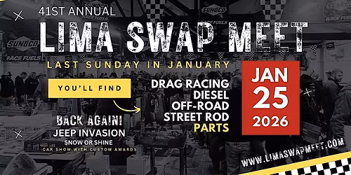 41st Annual LimaSwapMeet.com presented by Sunoco Race Fuels