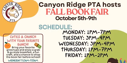 Fall Book Fair 