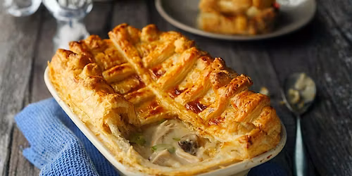 Chicken & Leek Pie with Michael