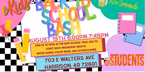 Back To School Bash