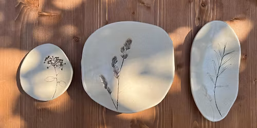 Handcraft Your Own Ceramic Plates \u2013 with Nature\u2019s Touch