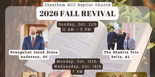 Faith, Family & Friends Revival