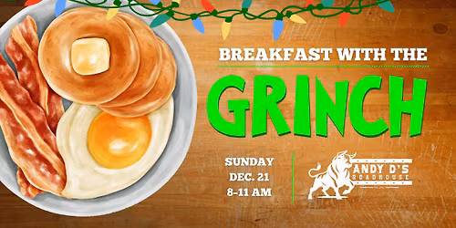 Breakfast with the Grinch at Andy D's Roadhouse - Milton, FL