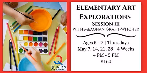 Elementary Art Explorations - Session 3