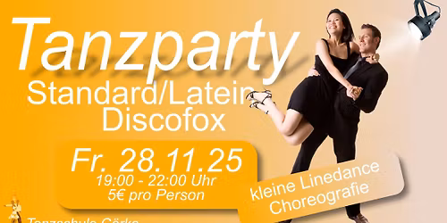 Standard\/Latein & Discofox Tanzparty
