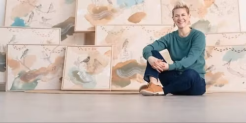 Painting with Natural Ink Colors with Alicia Hauff