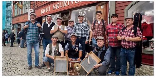 Musikk-cruise med dampskipet \u00abStord I\u00bb p\u00e5 Byfjorden med "Bryggesjauerne fra Dokkeskj\u00e6rskaien"