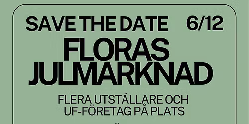 Floras Julmarknad 