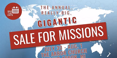 Gigantic Sale for Missions