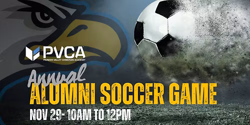 PVCA Annual Alumni Soccer Game