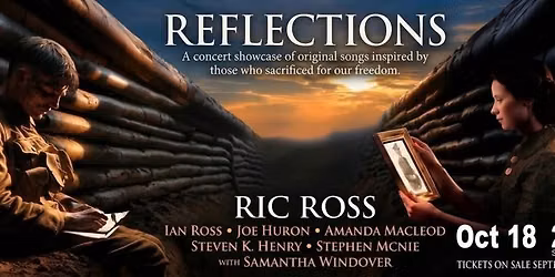 Reflections - Songs of Remembrance by Canadian Singer\/Songwriter Ric Ross