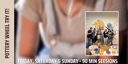 Pottery Wheel Try-it Session (Norwalk)