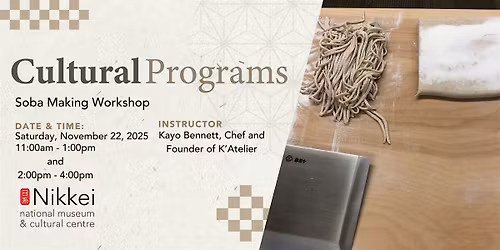 Soba Making Workshop
