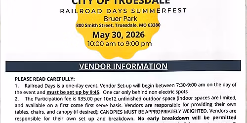Railroad Days,Summerfest