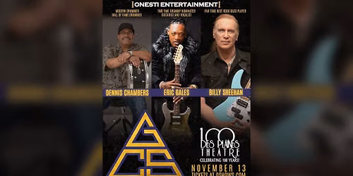 GCS featuring ERIC GALES, DENNIS CHAMBERS and BILLY SHEEHAN