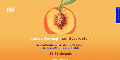 koniec wakacji - comfort watch