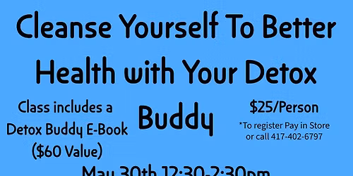 Cleanse Yourself to Better Health with "Your Detox Buddy"