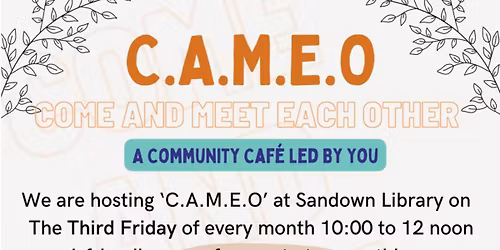 CAMEO - Come and meet each other
