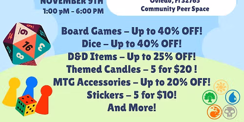 Going Out Of Business HUGE SALE Pop Up Shop