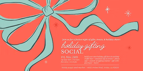 Home for the Holidays: Holiday Gifting Social