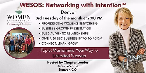 WESOS Denver: Mastermind Your Way to Unlimited Success