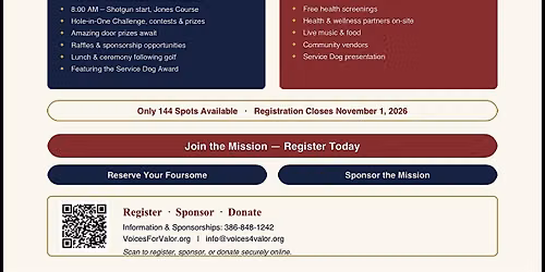 Voices For Valor Golf Classic