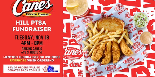 Raising Canes Dine & Donate