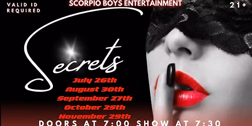 Secrets October 25th