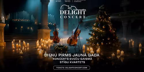 Dienu pirms Jaun\u0101 gada. Koncerts sve\u010du gaism\u0101