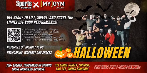 Sports Lodge x My GYM: Halloween Party in Lincoln