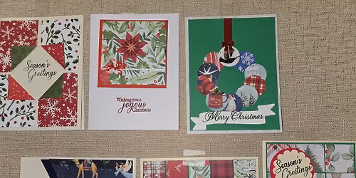 Christmas Card Making Party