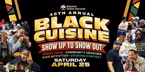 BLACK CUISINE ~ 46th Annual
