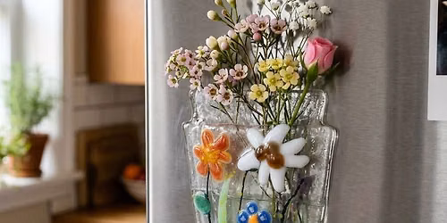 Fused Glass Pocket vase
