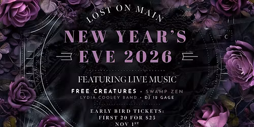 NYE 2026: Leather and Lace at Lost on Main