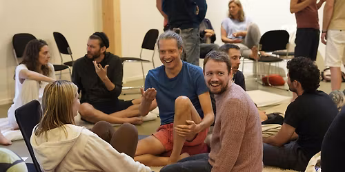 Circling drop in evening