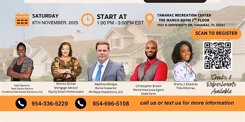 First Time Home Buyers Seminar