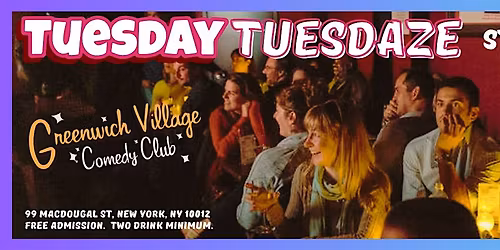 Tuesday Free Comedy Show Tickets!