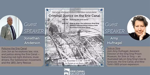 Criminal Justice on the Erie Canal