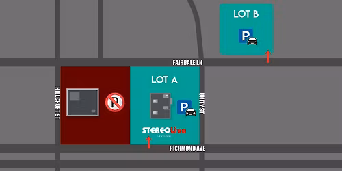 Parking Pass - Stereo Live Houston - 10\/24\/25