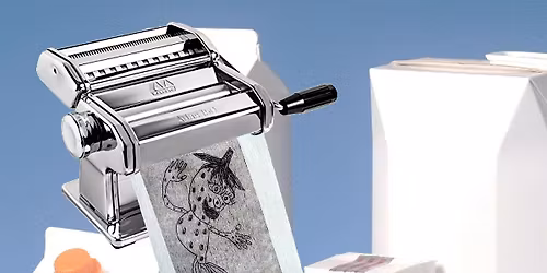 Bookmark Etching with Pasta Maker