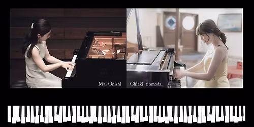 \u5c71\u7530 \u5343\u611b\u00d7\u5927\u897f \u771f\u8863 2\u53f0\u30d4\u30a2\u30ce\u3067\u594f\u3067\u308b\u30d4\u30a2\u30ce\u30b3\u30f3\u30c1\u30a7\u30eb\u30c8 \u516c\u958b\u30ea\u30cf\u30fc\u30b5\u30eb