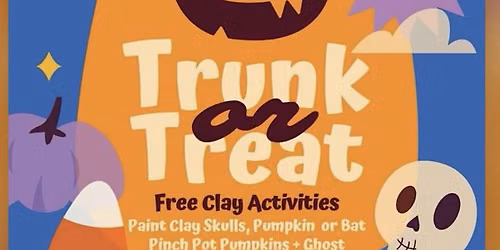 Free Trunk or Treat Event at Bliss Pottery House