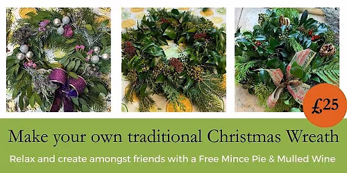 Make your own traditional Christmas Wreath