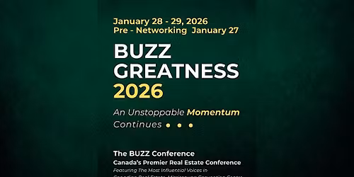 BUZZ GREATNESS 2026 by THE BUZZ CONFERENCE