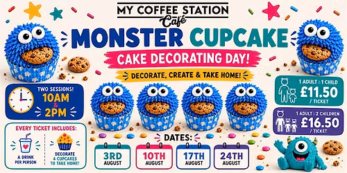 Monster Cupcake Decorating