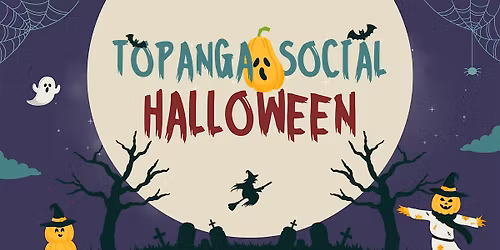 Halloween Costume Party at Topanga Social