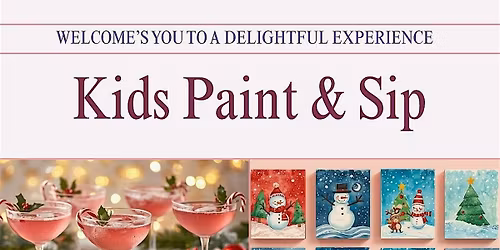 Pure Elegance D'Luxe's Kids Sip & Paint