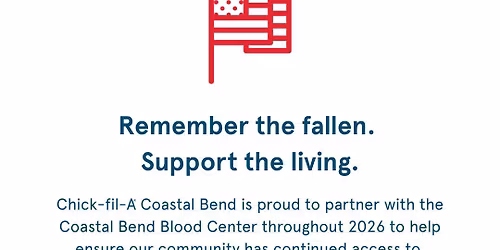 Chick-fil-A Memorial Day Blood Drives